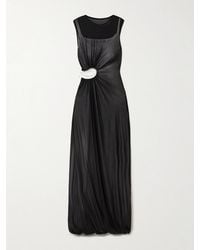 Christopher Esber - Embellished Cutout Layered Stretch-Jersey Maxi Dress - Lyst