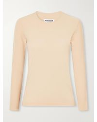 Jil Sander - Stretch T-Shirt - Lyst