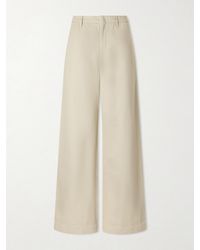 Still Here - Cotton Wide-Leg Pants - Lyst