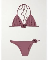 Maygel Coronel - Chipi Appliquéd Triangle Bikini - Lyst