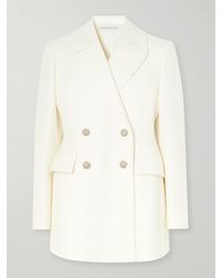 Alessandra Rich - Double-Breasted Wool Blazer - Lyst