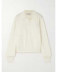 Rohe - Merino Wool And Cashmere-Blend Polo Sweater - Lyst