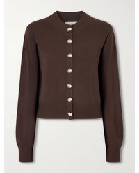 Brandon Maxwell - Aubrey Knitted Cardigan - Lyst