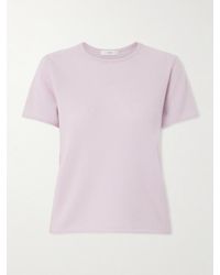 Co. - Cashmere And Silk-Blend T-Shirt - Lyst