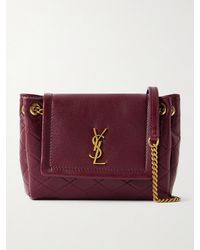 Saint Laurent - Nolita Mini Quilted Leather Shoulder Bag - Lyst