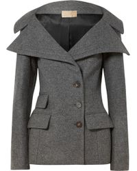 De Veste Berardi Laine Feutre Antonio Mélangée Lyst En 76ZwRIq
