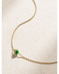 L'Atelier Nawbar - The Chlorine 18-Karat, Enamel And Diamond Necklace - Lyst