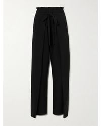 Cult Gaia - Naomi Crepe Wide-Leg Wrap Pants - Lyst