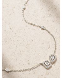 Messika - My Twin 18-Karat Diamond Necklace - Lyst