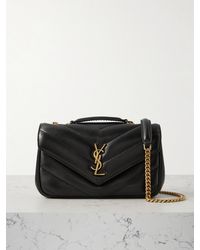 Saint Laurent - Loulou Small Matelassé Leather Shoulder Bag - Lyst