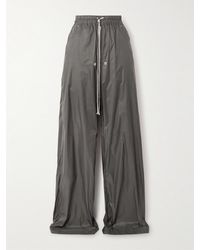 Rick Owens - Geth Belas Hose Mit Weitem Bein Aus Shell - Lyst