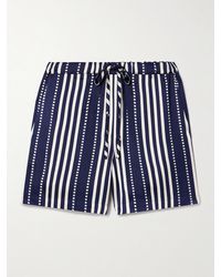 lemlem - Short En Satin À Rayures Safia - Lyst