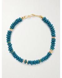 Lizzie Fortunato - Tone Glass Beaded Necklace - Lyst