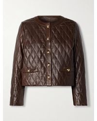 Nili Lotan - Amy Quilted Leather Jacket - Lyst