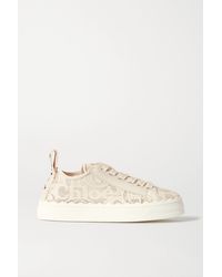 chloe white trainers
