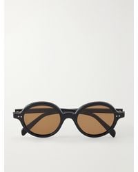 Celine - Circle Round-Frame Acetate Sunglasses - Lyst