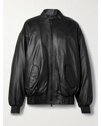 Wardrobe NYC - Leather Bomber Jacket - Lyst