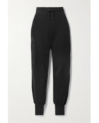 Nike Cotton-blend Jersey Track Pants - Black