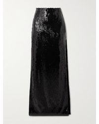 Galvan London - Jupe Longue En Tulle À Sequins Beating Heart - Lyst