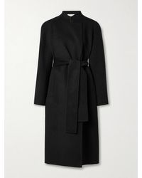 KHAITE - Deena Belted Wool Coat - Lyst