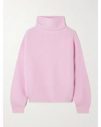 Isabel Marant - Brooke Ribbed Wool And Cashmere-Blend Jumper - Lyst