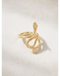 Ole Lynggaard Copenhagen - Snake Medium 18-Karat Diamond Ring - Lyst