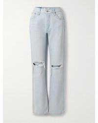 RE/DONE - 90S Loose Hoch Sitzende Jeans Mit Geradem Bein - Lyst