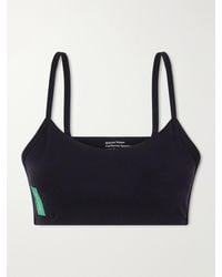 District Vision - Logo-Appliquéd Light Support Sports Bra - Lyst