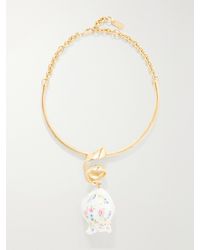 Chloé - Embellished-Tone Necklace - Lyst