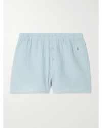 ÉTERNE - Jude Shorts Aus Baumwollgaze - Lyst