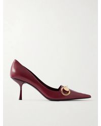Gucci - Boulevard Horsebit-Embellished Leather Pumps - Lyst