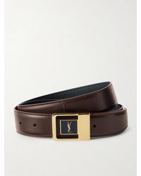 Saint Laurent - Le 66 Leather Belt - Lyst