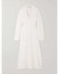Loulou de Saison - Ari Wool And Cashmere-Blend Maxi Dress - Lyst