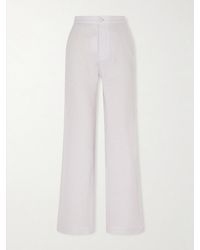 God's True Cashmere - Affirmations Cashmere Wide-Leg Pajamas Pants - Lyst
