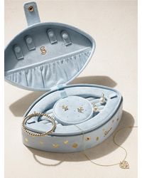 Sydney Evan - 14-Karat, Diamond, Pearl And Velvet Jewelry Set - Lyst