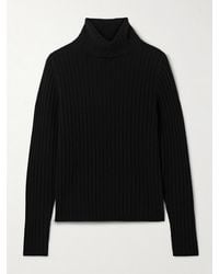Nili Lotan - Dessie Ribbed Cashmere Turtleneck Sweater - Lyst