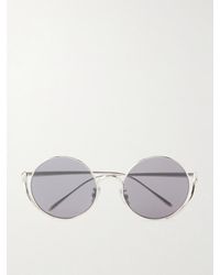 Loewe - Round-Frame-Tone Sunglasses - Lyst