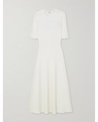 Gabriela Hearst - Seymore Wool, Cashmere And Silk-Blend Midi Dress - Lyst