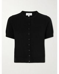 La Ligne - Alex Cropped Knitted Cardigan - Lyst