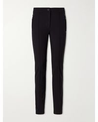 Moncler - Skinny Stretch-Twill Straight-Leg Ski Pants - Lyst