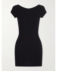 Matteau - Open-Back Cotton-Jersey Mini Dress - Lyst