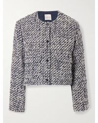 Moncler - Dauphin Quilted Shell-Paneled Cotton-Blend Tweed Down Jacket - Lyst