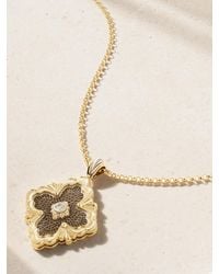 Buccellati - Opera Tulle 18-Karat And Diamond Necklace - Lyst