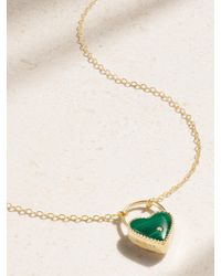 Yvonne Léon - 18-Karat, Malachite And Diamond Necklace - Lyst
