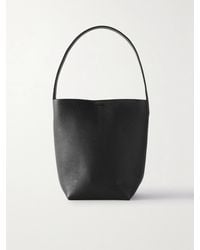 The Row - N/S Park Small Textured-Leather Tote - Lyst