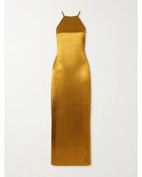 Giuliva Heritage - The Martha Satin Maxi Dress - Lyst