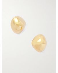 TOTEME - Pebble-Plated Earrings - Lyst