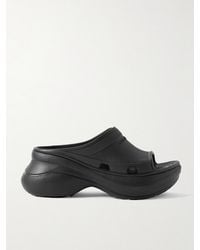 Balenciaga - Pool Crocs Rubber Sandal - Lyst