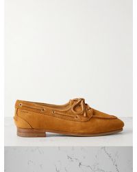 Bally - Pathy Suede Loafers - Lyst