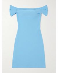 AZ FACTORY - Lutz Huelle Zoe Off-The-Shoulder Knitted Mini Dress - Lyst